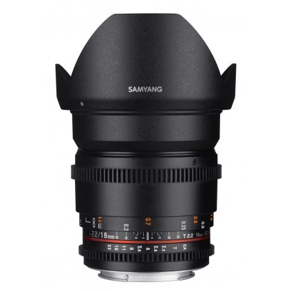Objektív Samyang MF 16mm T2.2 VDSLR II APS-C Nikon F