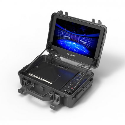 BM120-4K 12.5" 4K Broadcast Director Monitor with SDI, HDR & 3D LUTS in Hard Case Lilliput