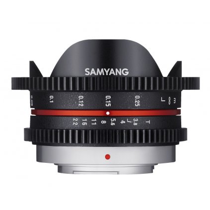 Objektív Samyang MF 7,5mm T3.8 Cine UMC Fisheye MFT