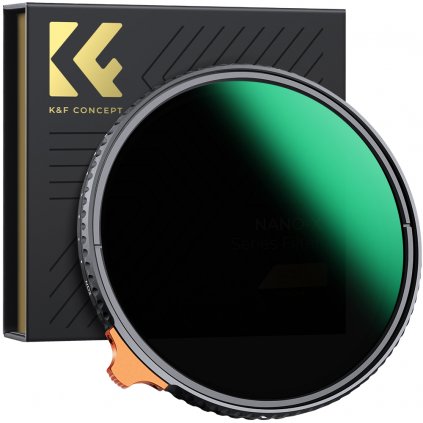 62mm Variable ND Filter ND2-ND400 (9 Stop) K&F Concept