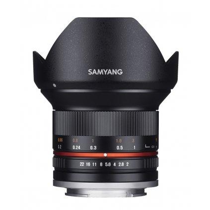 Objektív Samyang MF 12mm F2.0 APS-C MFT (Black)
