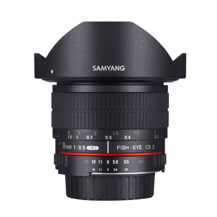 Objektív Samyang MF 8mm F/3.5 Fisheye II APS-C Sony A