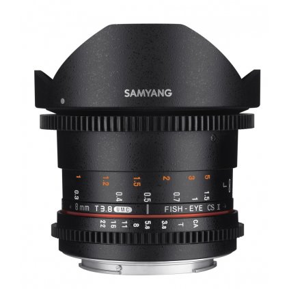 Objektív Samyang MF 8mm T3.8 Fisheye II VDSLR APS-C Canon EF