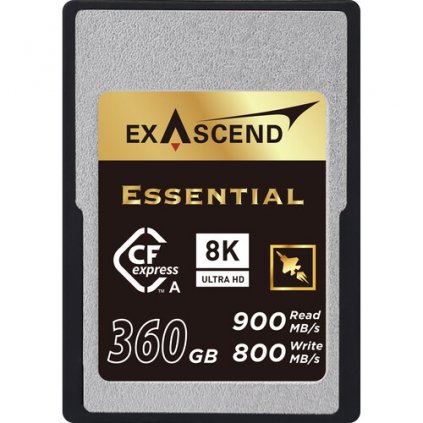 360GB Essential Series CFexpress Type A Memory Card Exascend