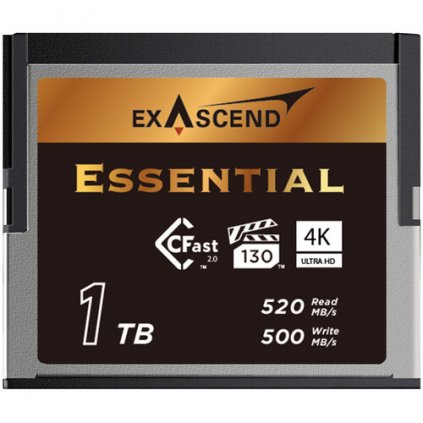 1TB CFX Series CFast 2.0 Memory Card Exascend