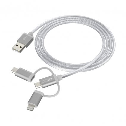 Joby ChargeSync Cable3-in-1 1.2M GR