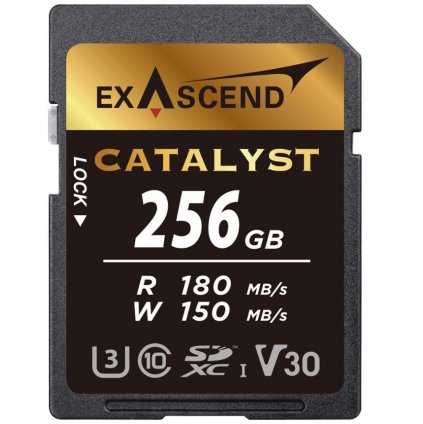 256GB Catalyst UHS-I SDXC Memory Card Exascend