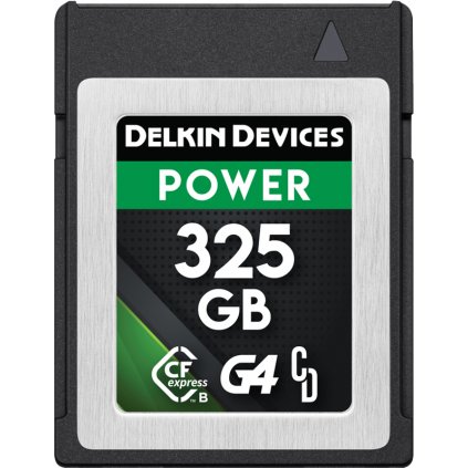 Delkin CFexpress Power R1780/W1700 (G4) 325GB