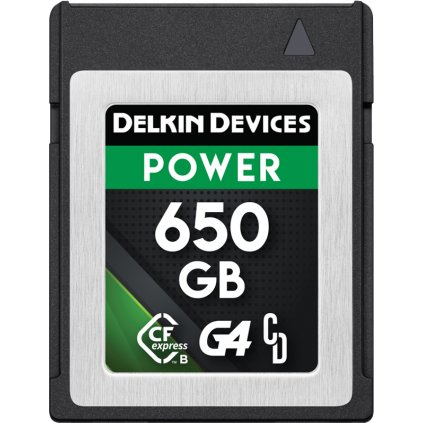 Delkin CFexpress Power R1780/W1700 (G4) 650GB