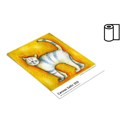 61,0cm x 4m FOMEI Canvas Satin 350, sample roll