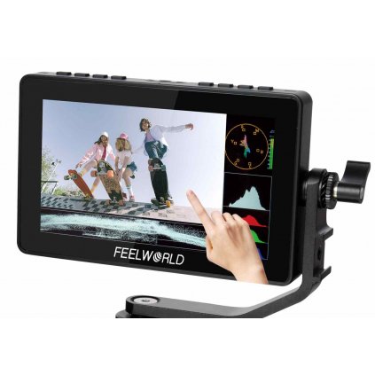 screenshot 2023 07 27 at 11 05 34 feelworld f5 prox 5 5 inch 1600nit high bright dslr camera field monitor f970 install and power kit