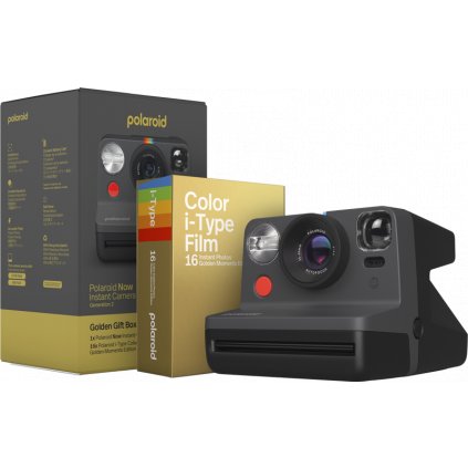 Polaroid Now Gen 2 E-Box Black Golden Moments Edition
