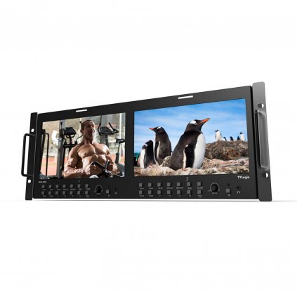 TV Logic RKM-290A Twin 9in HD Monitor TVLogic