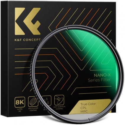 K&F 82MM CPL Filter True Color Circular Polarizers Filter with 28 Multi-Layer Coatings for Camera K&F Concept