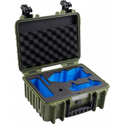 BW Outdoor Cases Type 3000 for DJI Air 3 / Bronze-green