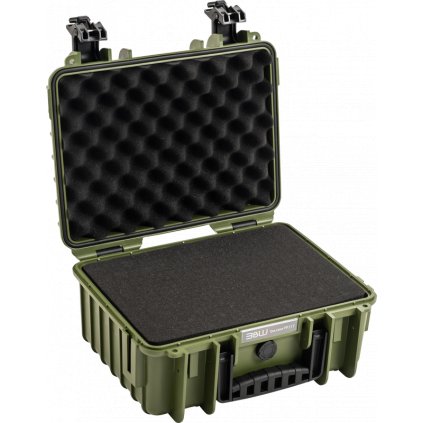 BW Outdoor Cases Type 3000 / Bronze green (pre-cut foam)