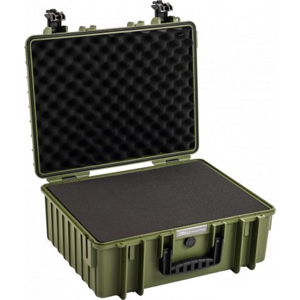 BW Outdoor Cases Type 6000 / Bronze green (pre-cut foam)
