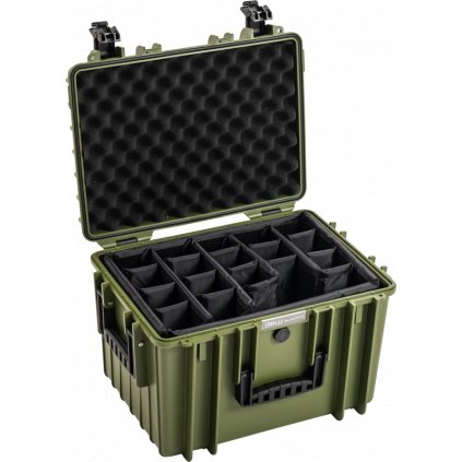 BW Outdoor Cases Type 5500 / Bronze green (divider system)