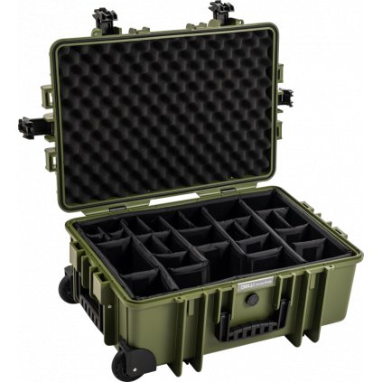 BW Outdoor Cases Type 6700 / Bronze green (divider system)