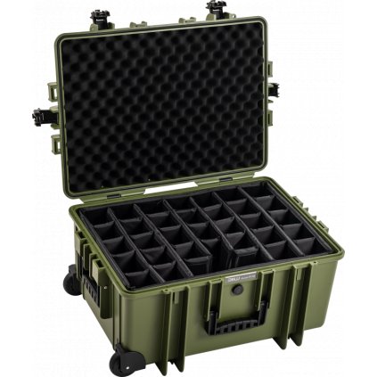 BW Outdoor Cases Type 6800 / Bronze green (divider system)