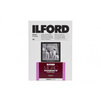 ILFORD 10x15/100 Multigrade RC Portfolio, čiernobiely fotopapier, MGRCPF.1K (lesk)