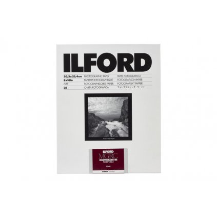 ILFORD 20.3x25.4/25 Multigrade RC Portfolio, čiernobiely fotopapier, MGRCPF.44K (pearl)