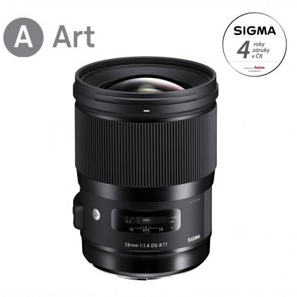 SIGMA 28 mm F1.4 DG HSM Art pre Canon EF