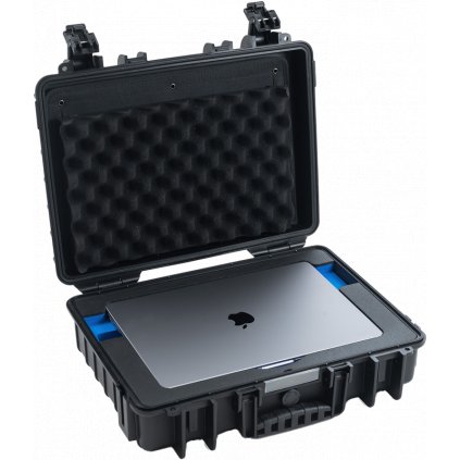 BW Outdoor Cases Type 5040 for Apple MacBook Pro 16 inches / Black