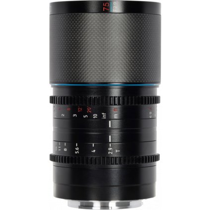 Sirui Anamorphic Lens Saturn 75mm T2.9 1.6x Carbon Fiber Full Frame Z-Mount (Neutral Flare)