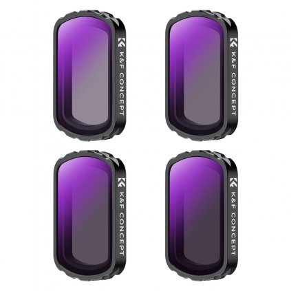 K&F DJI Osmo Pocket 3 Magnetic Filter 4 pcs Set (ND4+ND8+ND16+ND32) K&F Concept