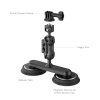 SmallRig Dual Magnetic Suction Cup Mounting Support Kit for Action Cameras 4467 SmallRig