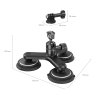 Triple Magnetic Suction Cup Mounting Support Kit for Action Cameras 4468 SmallRig