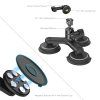 SmallRig Triple Magnetic Suction Cup Mounting Support Kit for Action Cameras 4468 SmallRig