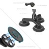 Triple Magnetic Suction Cup Mounting Support Kit for Action Cameras 4468 SmallRig