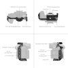 SmallRig HawkLock Quick Release Cage for Panasonic LUMIX GH7 / GH6 4824 SmallRig