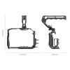 SmallRig HawkLock Quick Release Cage Kit for Panasonic LUMIX GH7 / GH6 4825 SmallRig