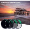 screenshot 2024 07 29 at 17 27 41 58mm lens filter kit with 28 layers multi coated kentfaith