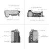 SmallRig HawkLock Quick Release Cage Kit for Sony ZV-E10 II 4949 SmallRig