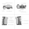 SmallRig HawkLock Quick Release Cage for Sony Alpha 7R V / Alpha 7 IV / Alpha 7S III / Alpha 1 4481 SmallRig