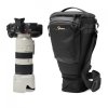 toploader lowepro protactic iii lp37496 pww bag extended with camera with hood