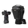 toploader lowepro protactic iii lp37495 pww bag with camera with hood