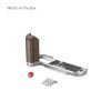 SmallRig L-Shape Mount Plate with Handle for FUJIFILM X-T50 (Silver) 4735B SmallRig