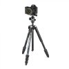 photo tripod manfrotto element mii alu black mkelmii4bk bh with camera