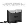 SmallRig Camera Battery Charger for DMW-BLK22 5492 SmallRig