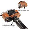 Leather Half Case Kit for FUJIFILM X-T30 / X-T30 II / X-T30 III (Brown) 5670 SmallRig