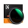 58MM NANO C Series-3-in-1 Multi-Function Variable ND2-32&CPL& Black Mist 1/4, anti-refle K&F Concept