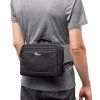 utility pouch lowepro protactic iii lp37489 pww on utility belt on body