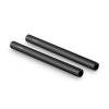 2pcs 15mm Black Aluminum Alloy Rod(M12-20cm) 8inch 1051 SmallRig