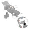 SmallRig Drop-in HawkLock mini Quick Release 1/4”-20 Ball Head 3600 SmallRig