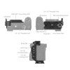 SmallRig Half Cage for Sony Alpha 6700 / 6600 / 6500 / 6400 4337 SmallRig